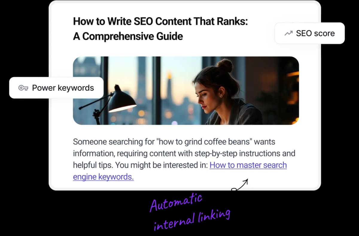 Create content that naturally ranks