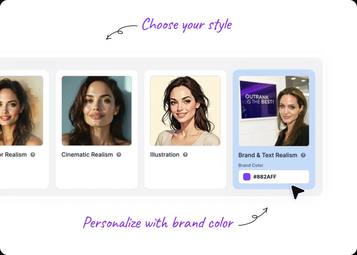 Generate on-brand images